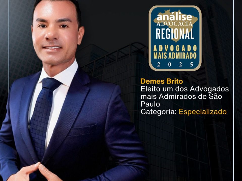 Dr. Demes Brito entre os Advogados Mais Admirados do Brasil