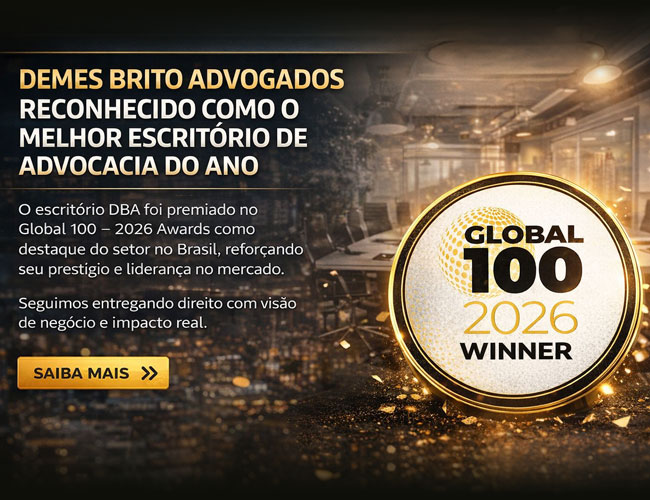 DBA ADVOGADOS foi reconhecido no GLOBAL 100 – 2026 Awards